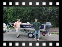Eerst dag nieuwe boot